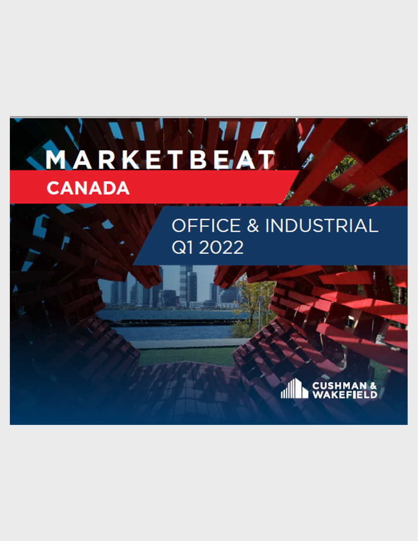 Market Beat: Canada - Office & Industrial Q1 2022