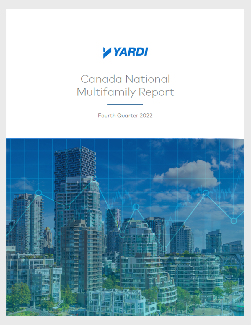 CANADIAN MULTIFAMILY  REAL ESTATE MARKET REPORT